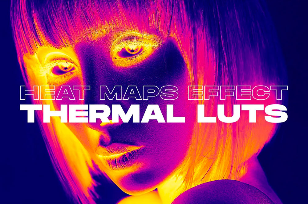 Thermal Heat Map Effect LUTs for Photo and Video