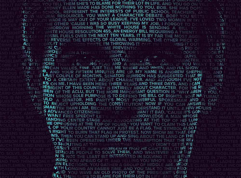 Text Portrait Effect in Photoshop