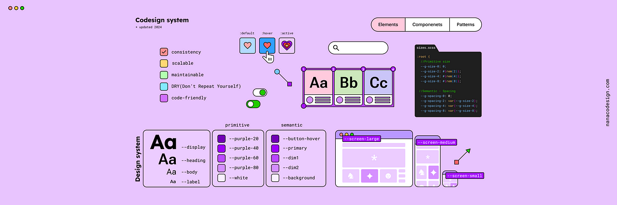 Optimising the design system with Figma’s variables