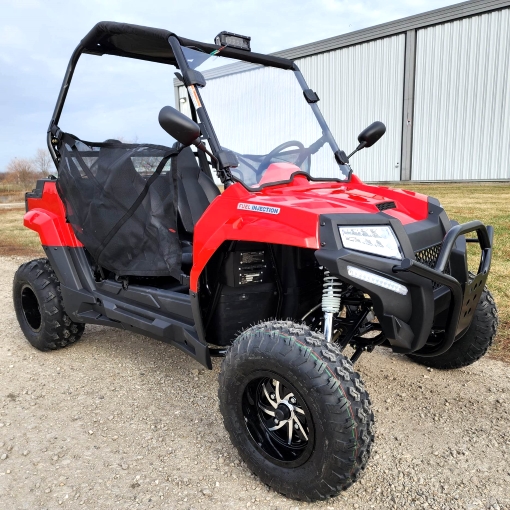 Unleash the Power of Outdoor Adventure with the Beats 180XL Monster Golf Cart UTV 170cc Utility Vehicle